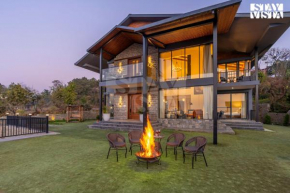 StayVista at Savara with Gazebo, BBQ, Bonfire